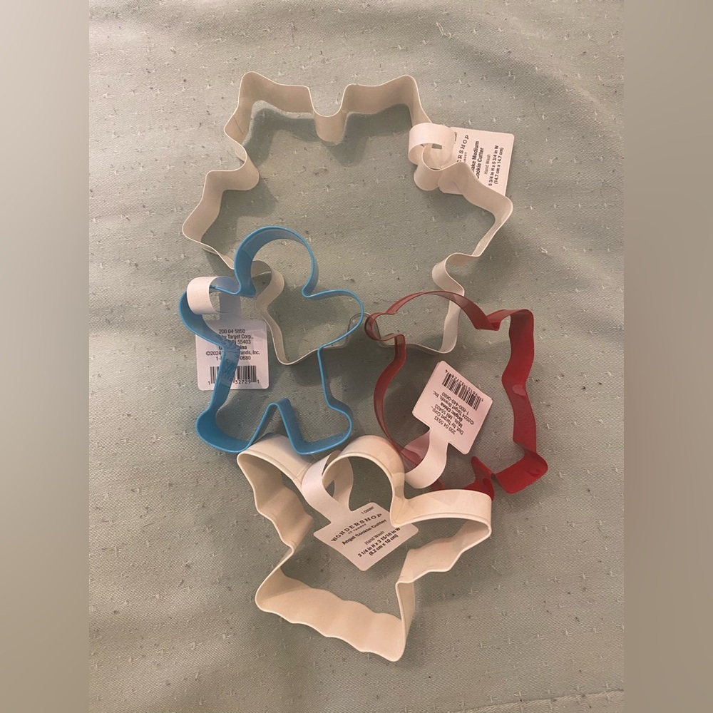 Christmas Cookie Cutters Set - 4